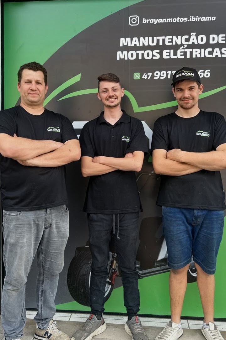 Equipe da Brayan Motos
